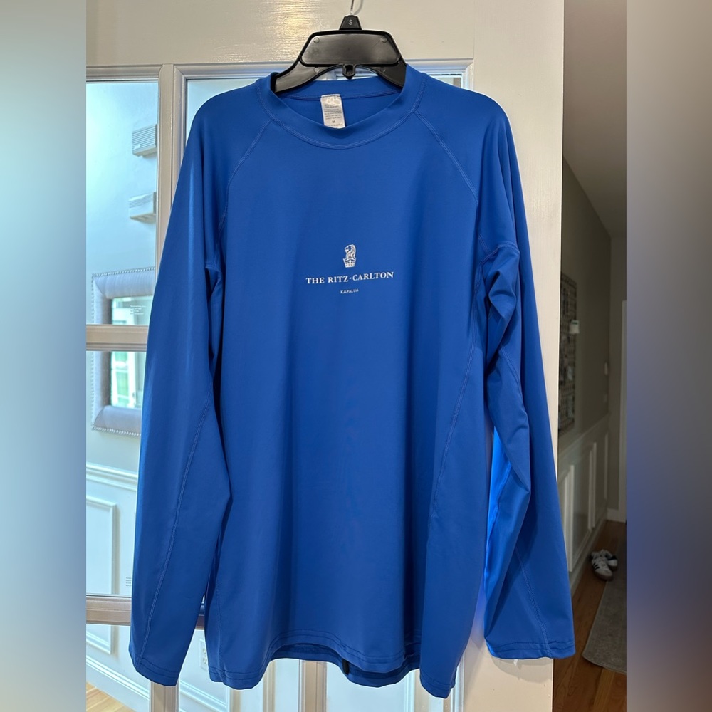 The Ritz-Carlton Blue Long Sleeve Sun Shirt!